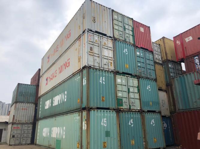 东莞二手集装箱 集装箱临时仓库 可仓储货物产品海运进出口